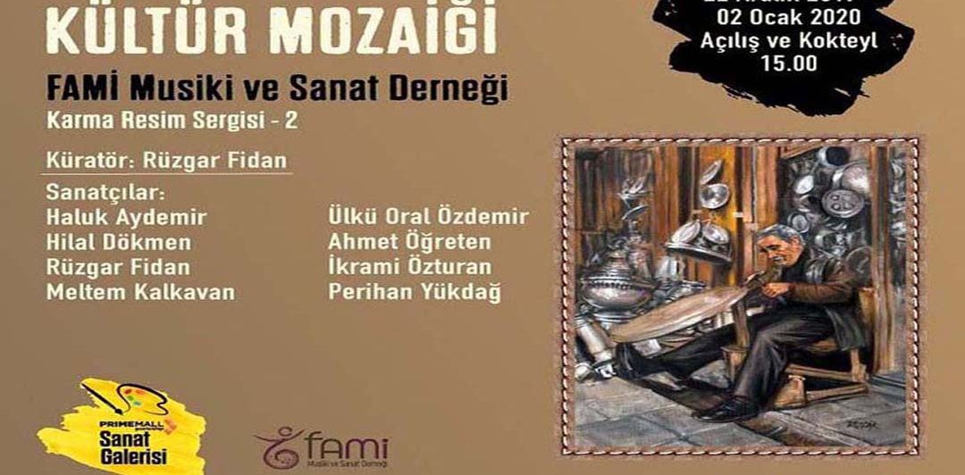 Gaziantep Kültür Mozaiği Karma Resim Sergisi (22.12. 2019)