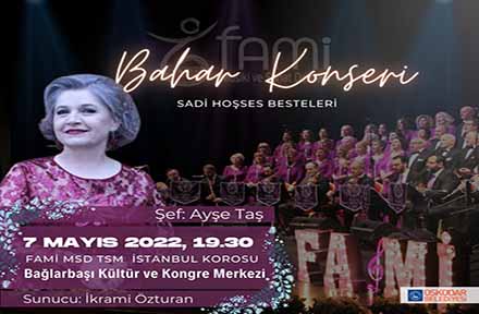 TSM İstanbul Korosu “Bahar Konseri (Sadi Hoşses Besteleri)”